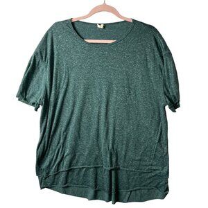 Wishlist green linen t-shirt women’s size m/l
